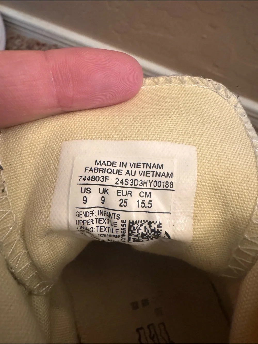 Converse Toddler High-Top Sneakers in Yellow